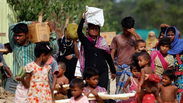 New arrivals from Myanmar now 646,000: UN