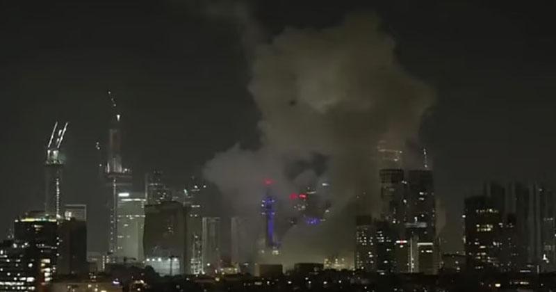 ইসরাইলে ইরানের পাল্টা হামলা