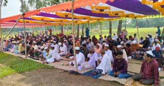 সৌদির সঙ্গে মিল রেখে শেরপুরের ৭ গ্রামে ঈদুল আজহা উদযাপন