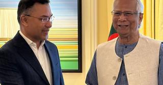 লন্ডনে প্রধান উপদেষ্টা ও তারেক রহমানের মধ্যে বৈঠক শুরু