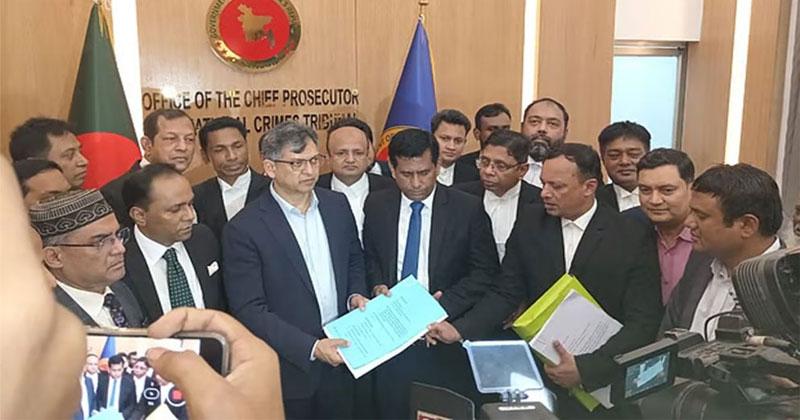 Salahuddin files disappearance charges against autocrat Hasina, 6 others with ICT