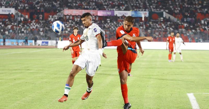 Bangladesh taste 1-2 defeat against Singapore
