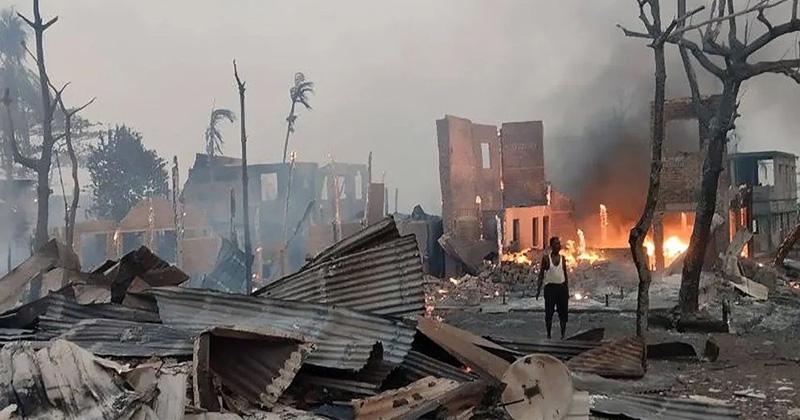 মিয়ানমারে বৌদ্ধদের উৎসবে জান্তার হামলা, নিহত ৪০