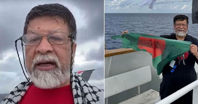 আটক শহিদুল আলমসহ অন্যান্য যাত্রীদের ইসরাইলের একটি বন্দরে নিয়ে যাওয়া হয়েছে