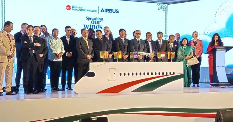 Biman signs Airbus deal to acquire ten aircraft