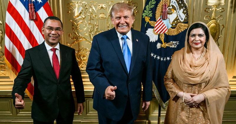 Tarique Rahman shares photo with Donald Trump from New York dinner