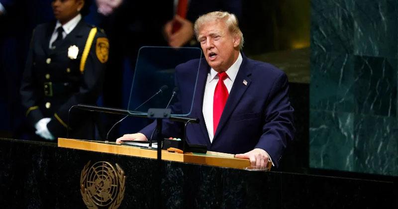 Trump defends Iran war at UN