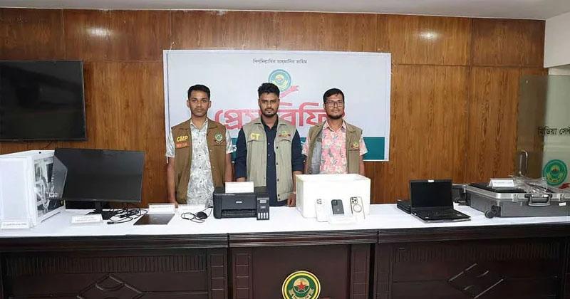 ৬৩ বিদেশি গ্রেপ্তার: ১৪টি ফ্ল্যাট ভাড়া নিয়ে প্রতারণা করত চক্রটি